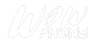 comprar telefono móvil con Wow Phone - logotipo blanco